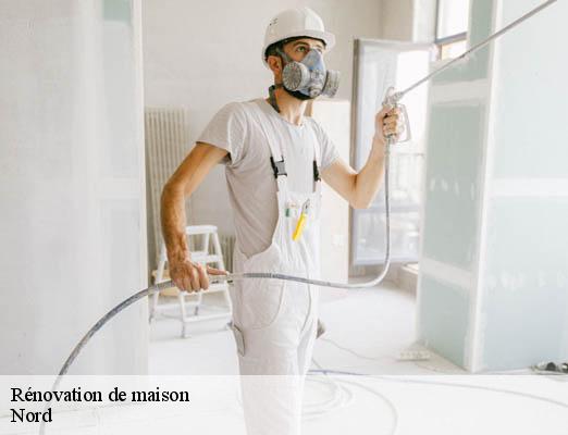 Rénovation de maison 59 Nord JH Couverture