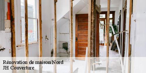 Rénovation de maison 59 Nord JH Couverture